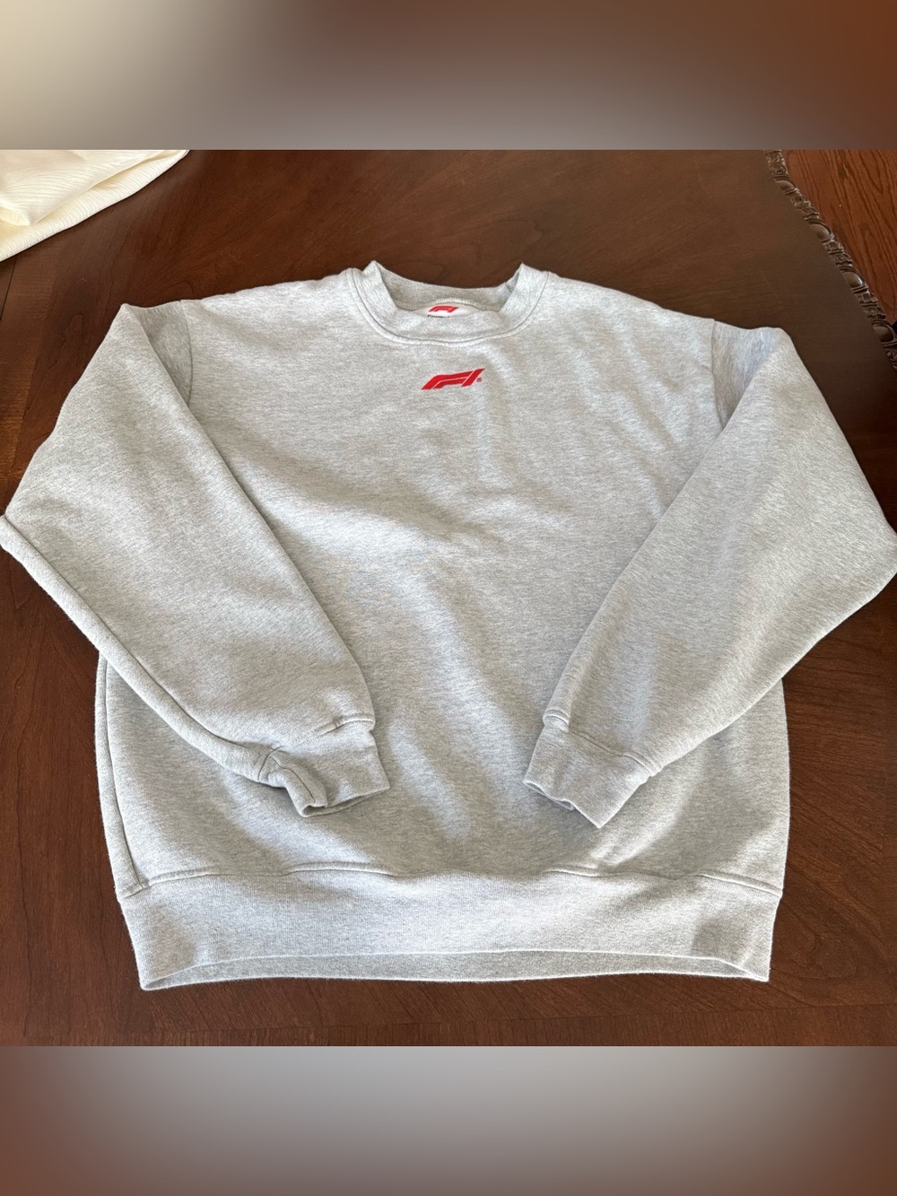 Formula 1 By PacSun Regulation Crew Neck Sweatshirt in Heather Gray Men’s Size M